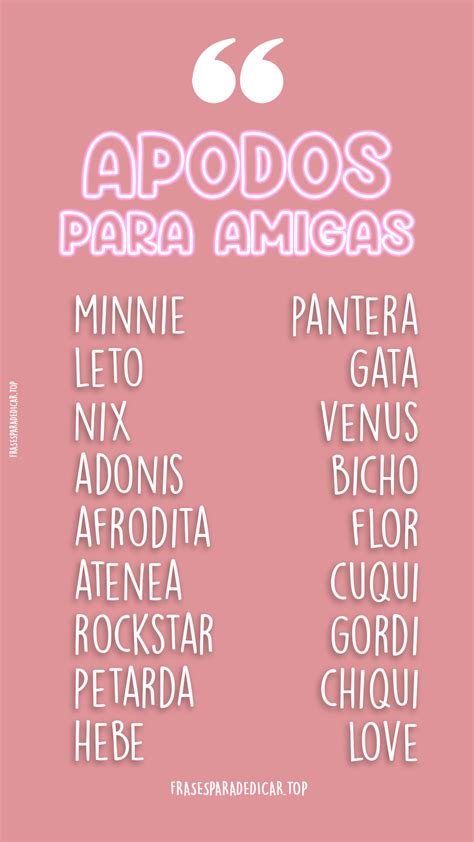 apodos para mi mejor amiga|apodo para tus mejores amigas.